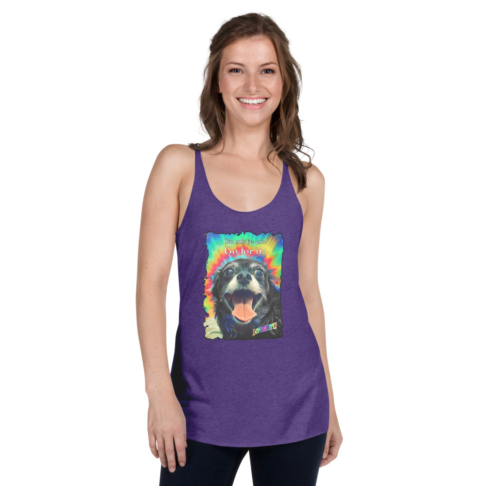 Live Once Women's Racerback Tank