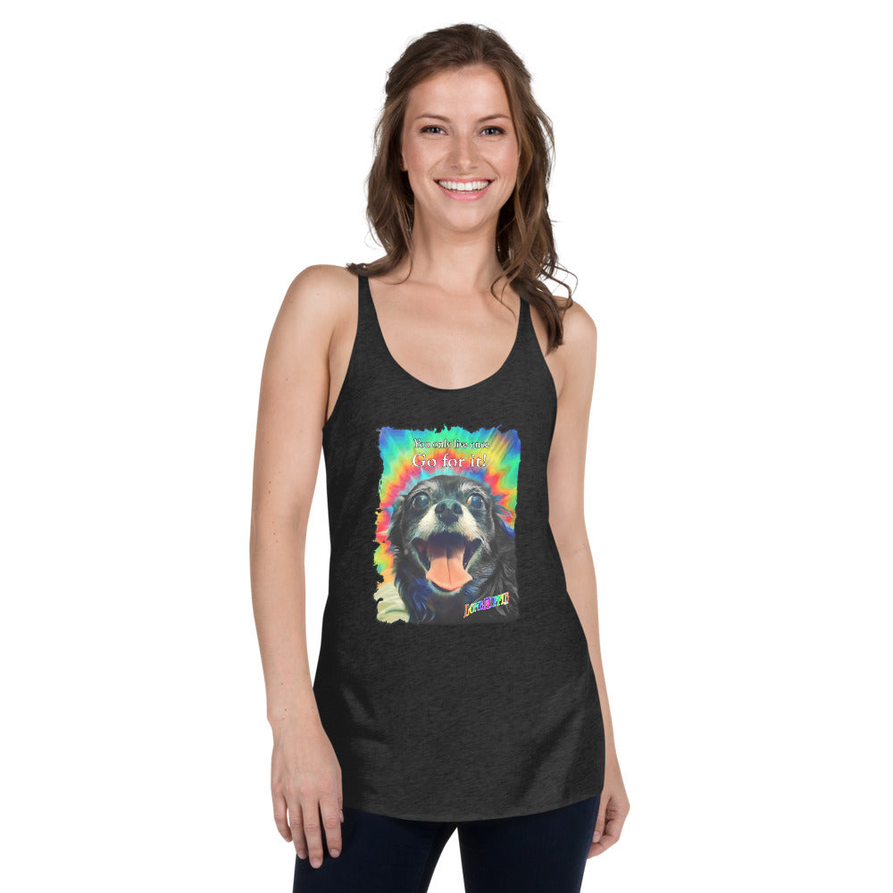 Live Once Women's Racerback Tank