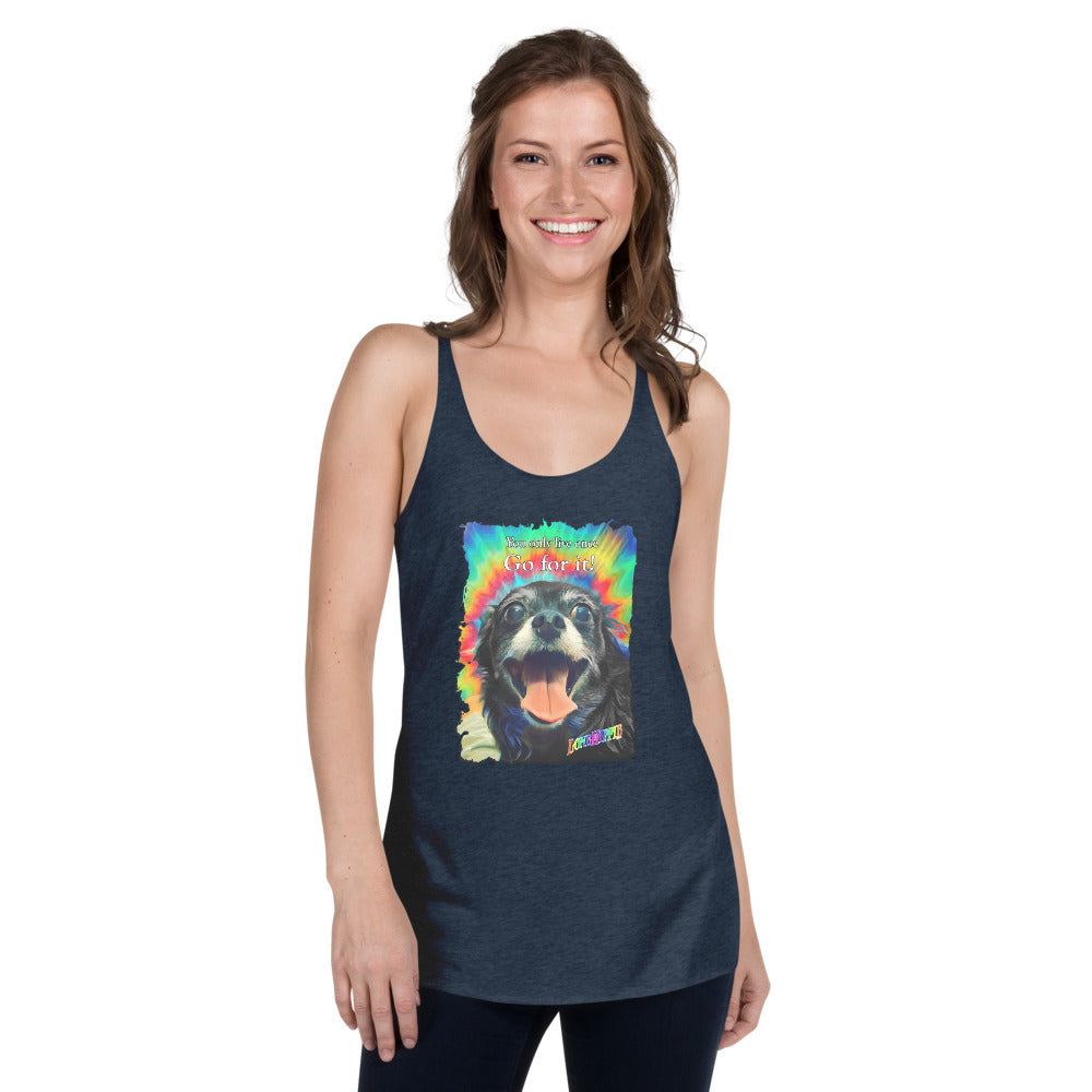 Live Once Women's Racerback Tank