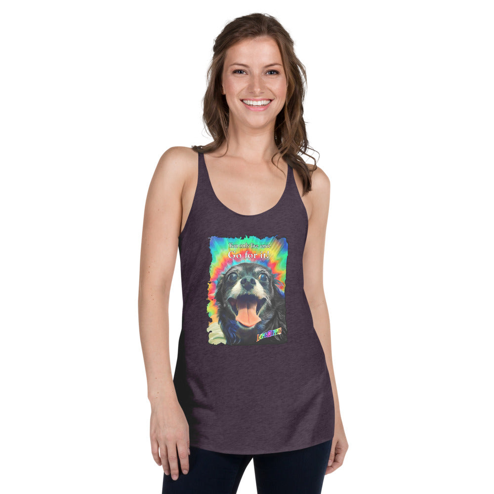 Live Once Women's Racerback Tank