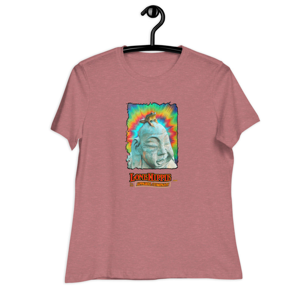 Budda Frog Women's Relaxed T-Shirt