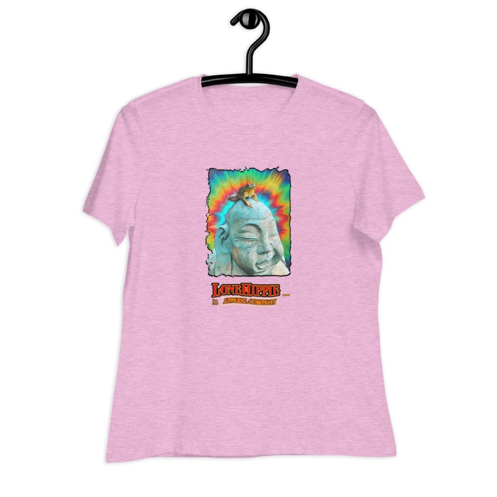 Budda Frog Women's Relaxed T-Shirt