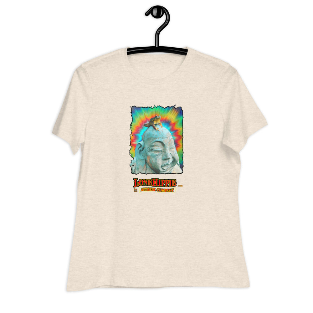 Budda Frog Women's Relaxed T-Shirt