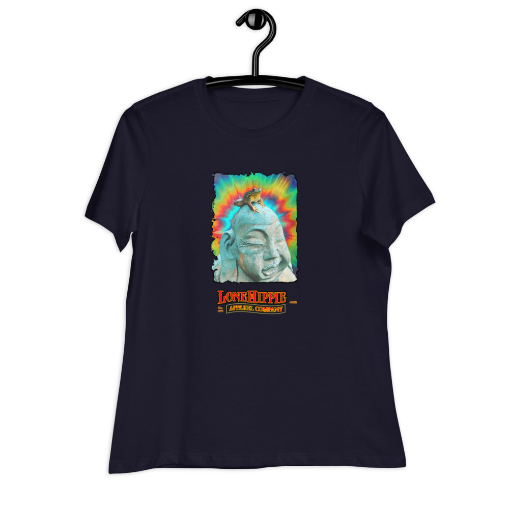 Budda Frog Women's Relaxed T-Shirt